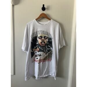 Reprint Supa Dupa Fly Missy Misdemeanor Elliott T-shirt White 2X